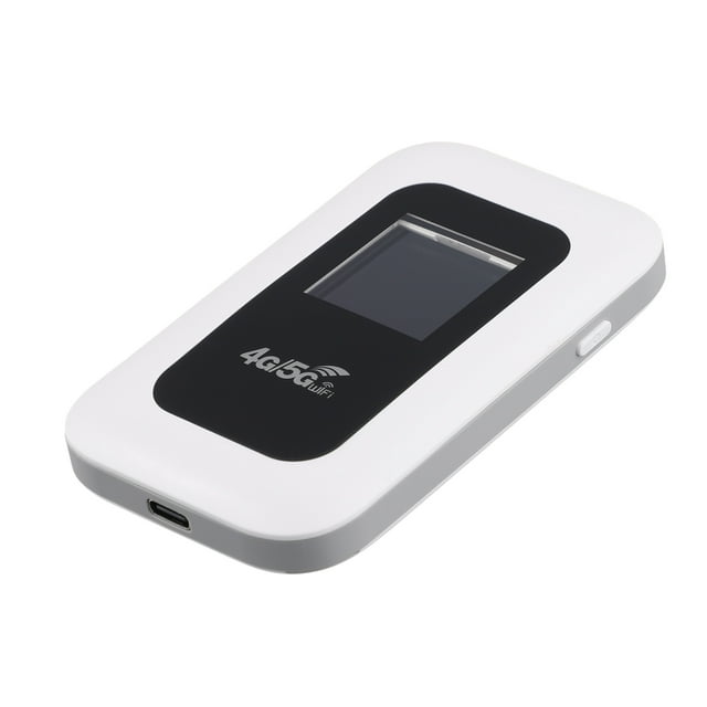 Enrutador WiFi 4G MiFi 4G con Pantalla Módem WiFi de 150Mbps Punto de Acceso Inalámbrico Wifi Móvil para Coche MiFi B