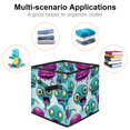 thumbnail image 2 of Alien Foldable Clothes Storage Bins with Handle 10.8"x10.5"x10.6" Large Capacity - Storage Baskets, Storage Cubes, 2 of 6