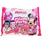 Flix Candy Minnie Pinata Party Candy Bag Filler, Pink, 14.1 oz, 20 Count