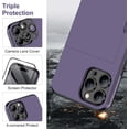 thumbnail image 5 of for iPhone 15 Pro Max Wallet Case with Screen Protector & Camera Cover 4-in-1 Full Body Hybrid iPhone 15 Pro Max Case with Card Holder Shockproof Protective Phone Case for iPhone 15 Pro Max, 5 of 14