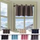 thumbnail image 1 of Cortinas cortas que bloquean la luz para la ventana de la cocina | Cortina opaca | Tejido de poliéster | Fácil de colgar | Café Beige Azul Rosa Gris Marino | 74x36cm | 1 Panel | Decoración moderna, 1 of 8
