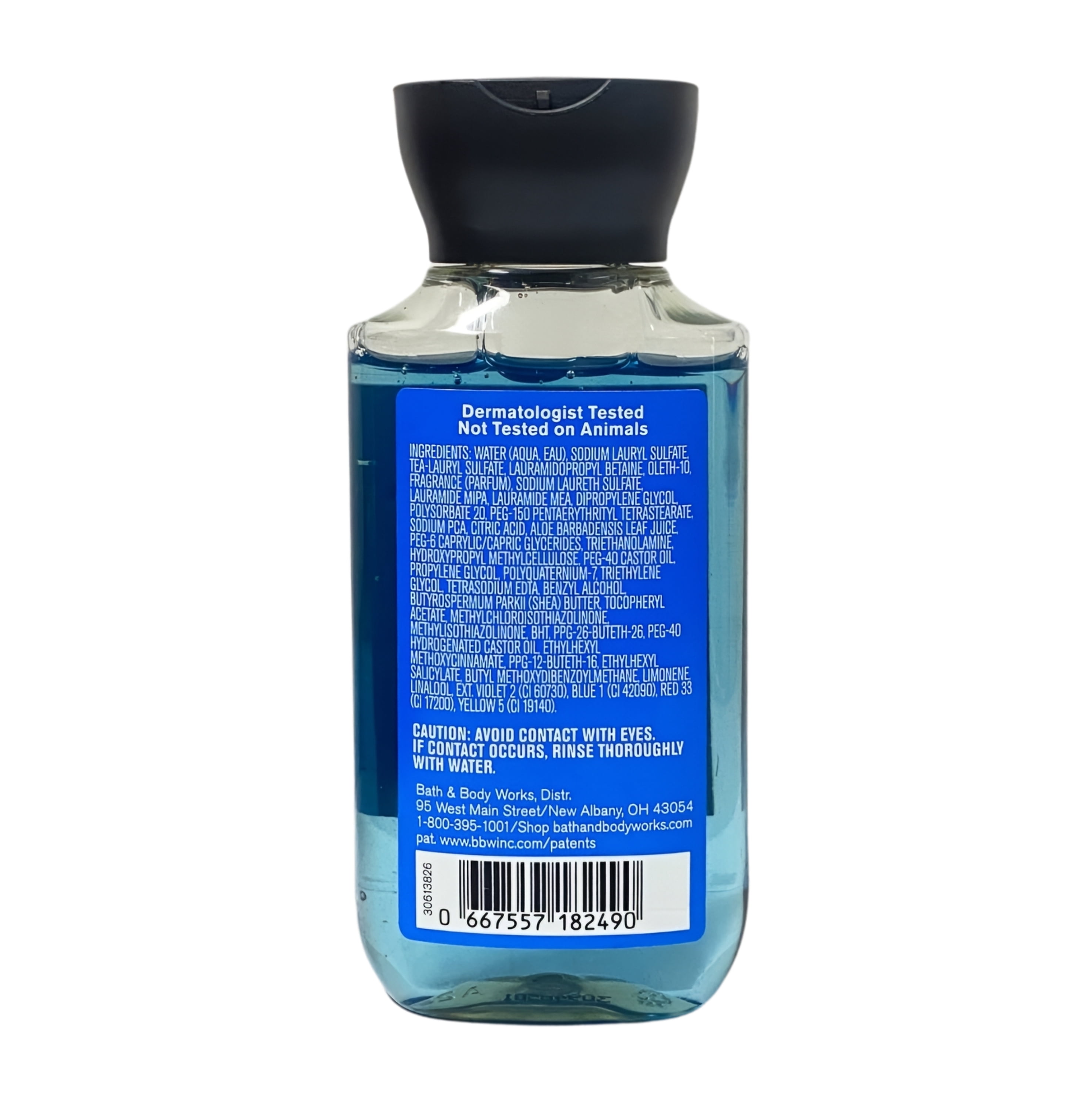 Bath & Body Works The Men's Collection Ocean 3 Travel Size 3-in-1 Hair, Face & Body Washes with a Natural Oats Mini Soap