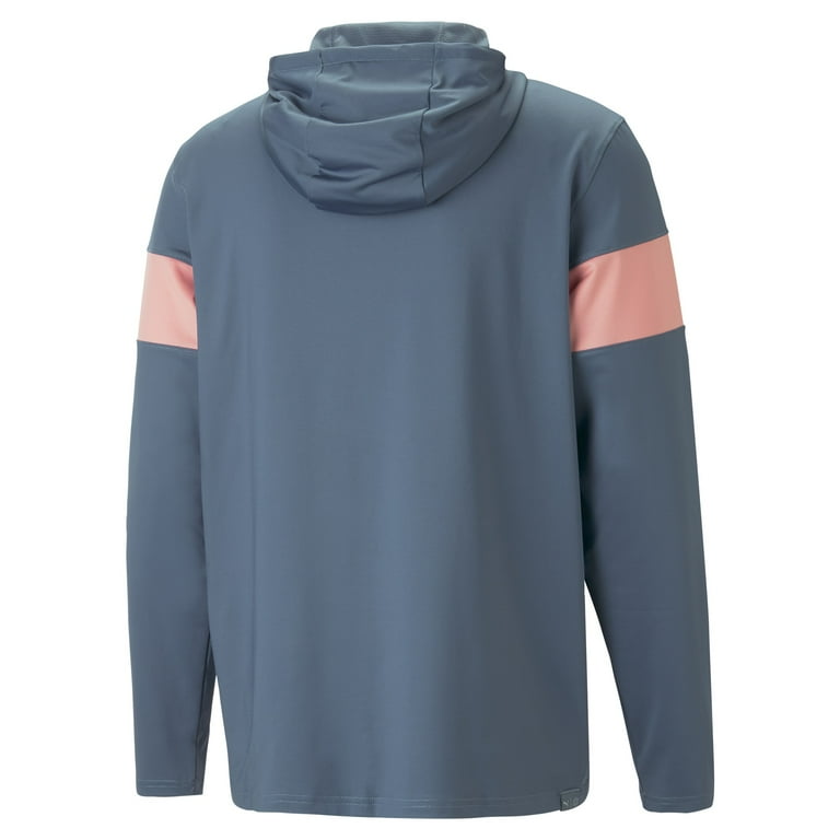 Puma Mens Mattr Colorblock Hoodie - 62025205 - Evening Sky