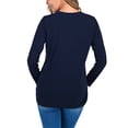 thumbnail image 6 of FAMTKT Maternity Breastfeeding Shirts for Women, Nursing Tops Long Sleeves Sweatshirts, Maternity Summer Clothes, 6 of 6