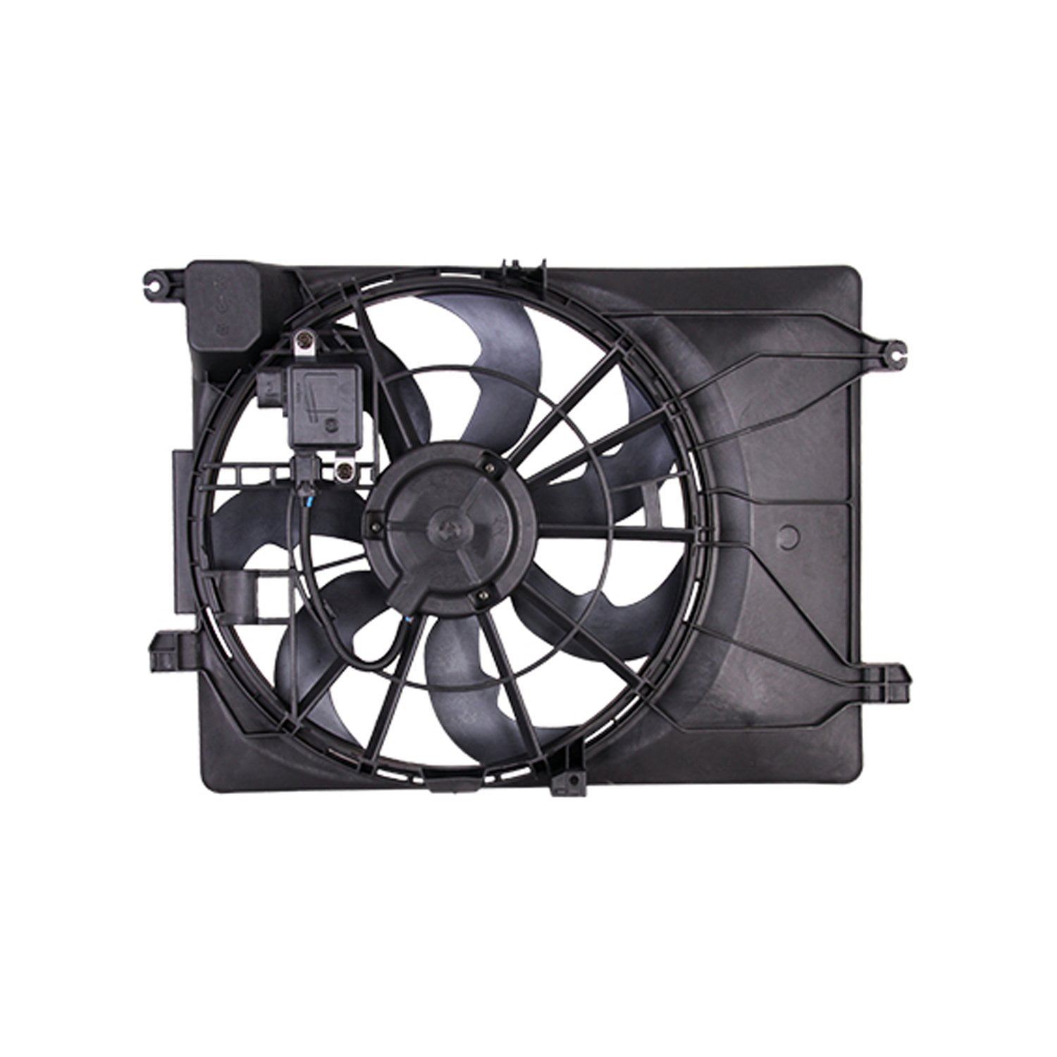 GO-PARTS Replacement for 2016 - 2021 Hyundai Tucson Radiator Cooling Fan  Assembly 25380-D3600 HY3115155 Replacement For Hyundai Tucson