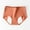 Orange, variant on Summer Clearance Sale! Pitauce Period Underwear for Women Mid-Waist Seamless Breathable Anti Side Leakage Physiological Protective Briefs Menstrual Postpartum Panties