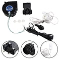 thumbnail image 2 of 1Set 12V 0.5A Fan Blower Motor with 3 LEDs Lig, for Garden Yard Inflatable Decor, 2 of 6