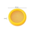 thumbnail image 4 of Silicone Food Storage Containers for Freshness - Tomato Keeper,Yellow, 4 of 5
