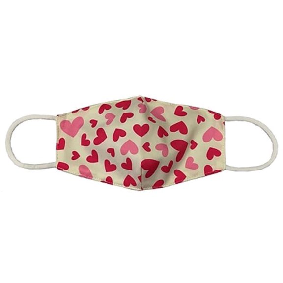 Orly Fashion Cotton Mask, Youth - Hearts
