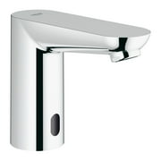 Grohe 36314000 Euroeco Cosmopolitan E Single Hole Touchless Electronic Bathroom Faucet, Starlight Chrome C27