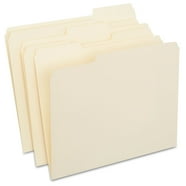 Office Depot Two-Tone Color File Folders, 1/3 Tab Cut, Letter Size ...