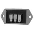 thumbnail image 1 of Voltage Rectifier, Heat Dissipating 41 403 03 2575503S  For 8-25HP Engines With 15A Alternators, 1 of 8