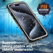 SHELLB0X For iPhone 15 Pro Max 6.7 inch Case Waterproof Heavy Duty MagSafe Magnetic Rugged Underwater Cover