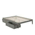 thumbnail image 3 of Colorado Queen Bed with USB Turbo Charger and 2 Extra Long Drawers in Grey, 3 of 7