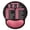 Pink, variant on Pad PU Sponge Mousepad With Ergonomic Wrist Support And Hotkeys For Comfort Computer Use