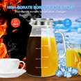 thumbnail image 3 of Jarra de vidrio Aofmee de 2 L de borosilicato resistente al calor, 3 of 7