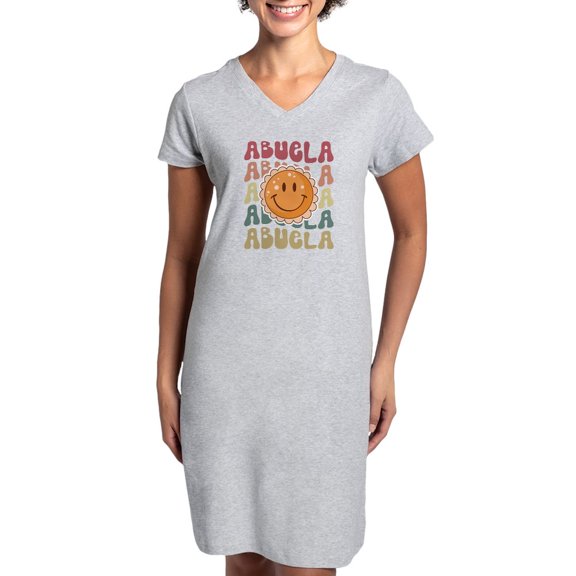CafePress - Groovy Smile Abuela - Women's Nightshirt