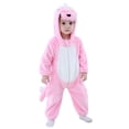 thumbnail image 1 of Mameluco con diseño de dinosaurio rosa Costume OLLULL, de 6 a 12 meses, 1 of 6