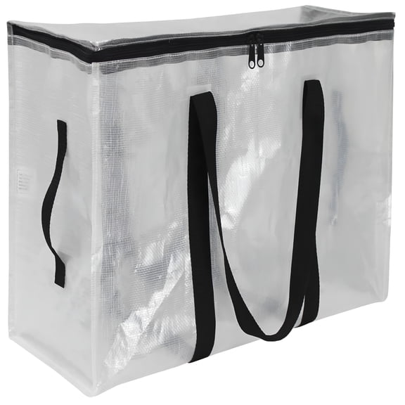 GASTROPOD Heavy Duty Slim Storage and Moving Bag,Clothes Organizers and Storage,Storage Bags for Clothes,Clear,20 Gallon