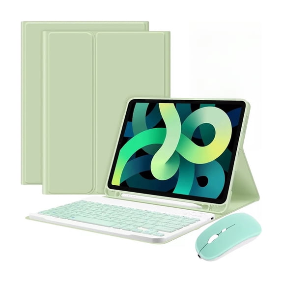 HPZZ Premium Keyboard Mouse Pencil Case compatible with iPad Pro 11 & Air 5/4 10.9'' - All-in-One Protection & Storage Solution