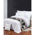 thumbnail image 3 of Xipuska Vintage Rooster Bed Runners for Queen Size Bed, Decorative Bed Throws for Foot of Bed, Farmhouse Black White Animals Watercolor Bed Runner Sofa Throw Bedding Scarf Slipcover for Bedroom, 3 of 6