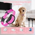 thumbnail image 7 of PetJoy Dog Bark Collar for Small Large Dogs 5-120 lbs, Anti Bark Collar with Beep and Shock,Dog Shock Collar with 5 Levels,Waterproof,Pink, 7 of 7