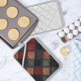 thumbnail image 5 of Yayeee Pot Holders Kitchen Heat Resistant with Pockets 7"x9.8" Cotton Oven Cooking Hot Pads, Red Tartan Pattern, 5 of 7