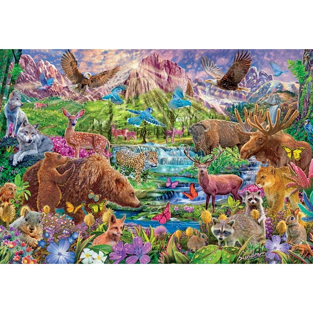 Rompecabezas Ceaco Majestic Wilderness 2000 piezas