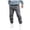 Z124-Dark Gray, variant on Big and Tall Pants Casual Retro Hiking Casual Pants Stretch Waist Active Athletic Workout Pants with Pockets