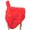 Red, variant on Western 600 Denier Saddle Cover with Fenders Blue