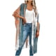 thumbnail image 1 of TaTaai Ladies Lightweight Open Front Cardigan Short Sleeve Solid Color Loose Fit Cover Up Casual Beach Kimono Gift, 1 of 5
