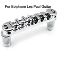 thumbnail image 5 of Long Beach Music Locking Roller Bridge for Epiphone Les Paul Guitar, Chrome, 5 of 5