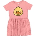 thumbnail image 3 of Inktastic Cute Duck Face Girls Toddler Dress, 3 of 5
