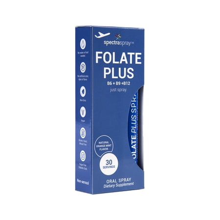 Folate Plus Oral Spray Vitamin by SpectraSpray