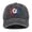 Black, variant on 2026 Football Game Baseball Caps for Adults Summer Retro Distressed Washed Soft Top Curved Brim Dad Hats for Fans Classic Adjustable Unstructured Visor Caps Blue One Size