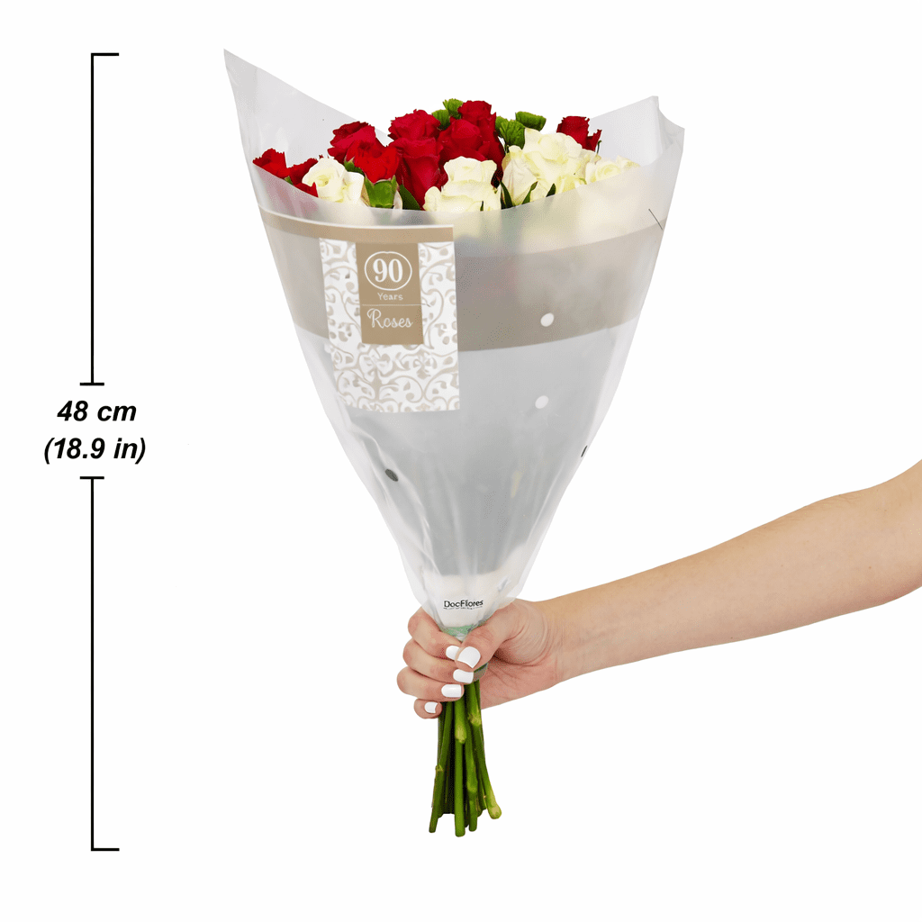 Premium Rose and Mixed Flower Bouquet Extra Large, Colors May Vary