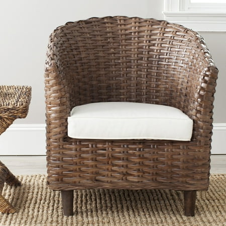 Safavieh Omni Rattan Barrel Chair - Walmart.com