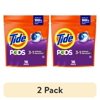 (2 pack) Tide PODS Laundry Detergent Soap Pacs, Spring Meadow Scent, 16 Count