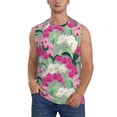 thumbnail image 2 of Picia Orchids Flowers mens Cotton Tank Undershirts , Moisture-wicking Ribbed Tanks, Lightweight Cotton Tank Undershirts-X-Large, 2 of 8