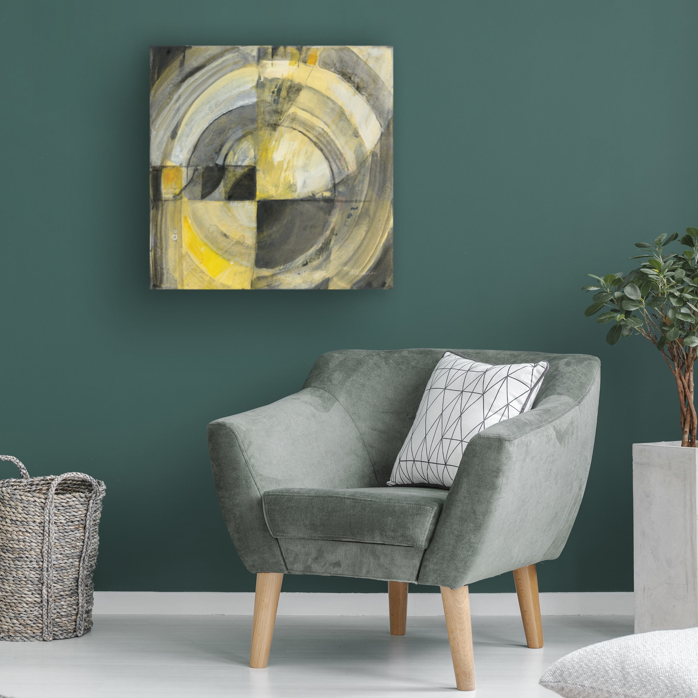 Albena Hristova 'Reflected I' Canvas Art