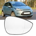 thumbnail image 4 of Right Hand Drivers Side Wide Angle Wing Mirror Glass Fit for Ford Fiesta Mk7 2008-2017, 4 of 8