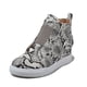 thumbnail image 2 of Zapatos de tacón alto con plataforma impermeable y cremallera Retro para mujer, zapatos individuales Wmkox8yii sa1932, 2 of 6