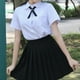 thumbnail image 3 of Faldas plisadas Prolriy para mujer, falda de moda para mujer, falda plisada sólida para la escuela, falda académica, falda escolar sexy, faldas para mujer, faldas negras XXXL, 3 of 8