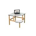 thumbnail image 2 of Corner Desk - white/black, 2 of 2