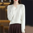 thumbnail image 6 of JIKNTTR Womens Fall Fashion Warm Long Sleeve Turtleneck Knit Shirt Casual Stretchy Slim Fitted Sweater Going Out Tops Fashion Warm Shirts, 6 of 7
