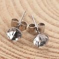 thumbnail image 2 of 50pairs 304 Stainless Steel Grade A Rhinestone Ear Studs Mixed color 17x6mm Pin: 0.7mm, 2 of 3