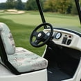 thumbnail image 4 of Psesaysky Golf Cart Seat Covers Universal Fit for Club Car Precedent Ordinary Seat Cushion, Navigation Themed Fashion Golf Cart Decorations Soft and Comfortable, Breathable & Easy to Clean, 4 of 8