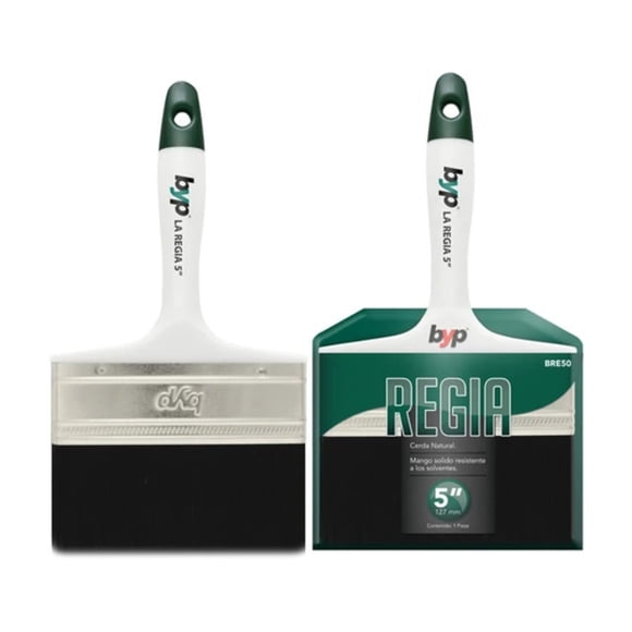 Brocha la regia 5" BYP Caja con 6 piezas