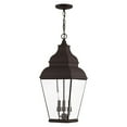 thumbnail image 6 of Livex Lighting - Exeter - 3 Light Outdoor Pendant Lantern in Farmhouse Style -, 6 of 8