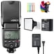 thumbnail image 1 of Godox V850Ii Gn60 2.4G 1/8000S Flash De Sincronización De Alta Velocidad Speedlite Y Batería De Iones De Litio De 2000 Mah Tiempo De Reciclaje De 1,5 S 650 De Potencia Total Compatible Con Cámaras Can, 1 of 5